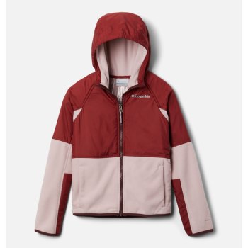 Columbia Jakne Za Dječake - Basin Butte Fleece Roze Crvene | XPJZ-21786